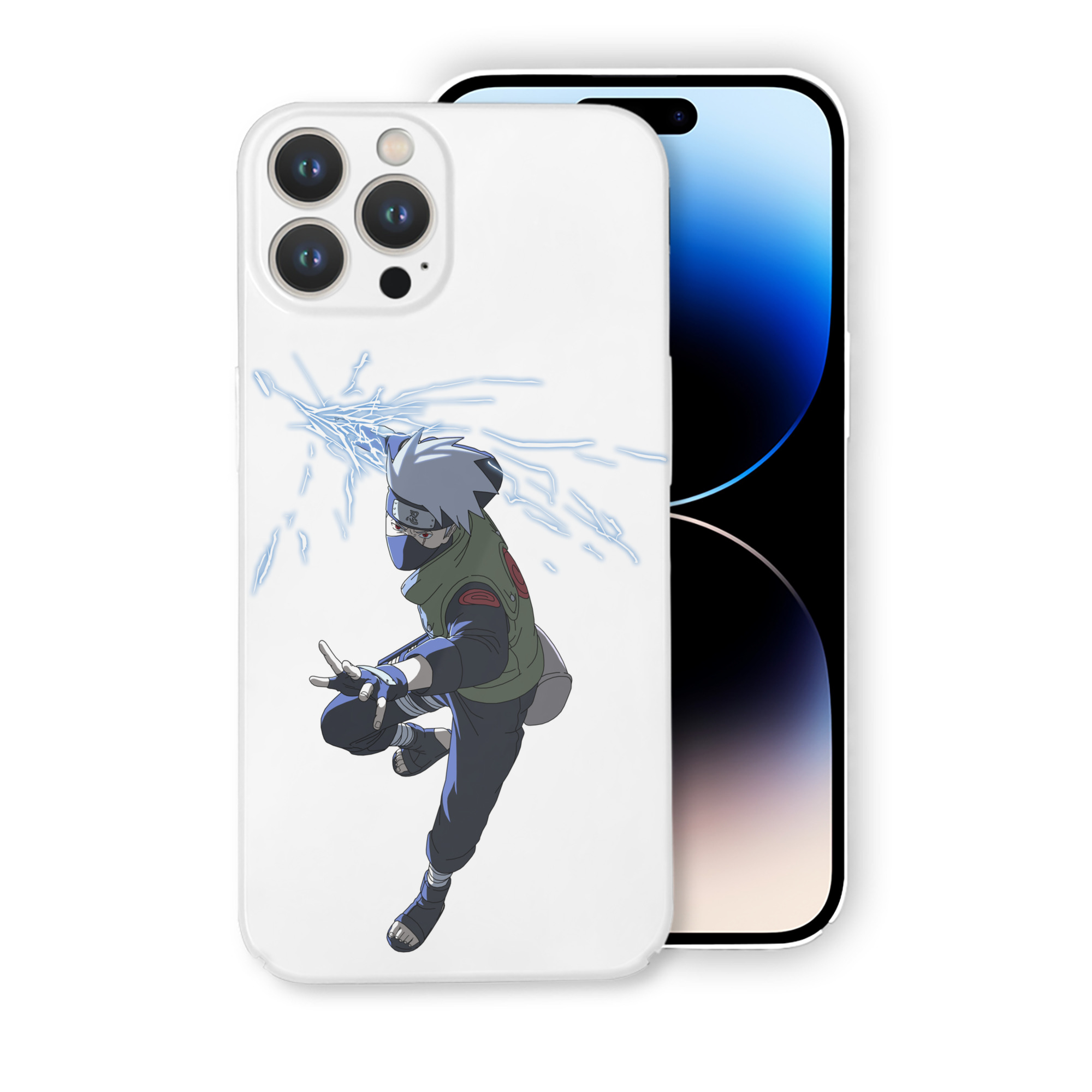 （画像用） NARUTO -ナルト- はたけ カカシ Hatake Kakashi 【iPhone 14シリーズ対応】ハードケース